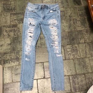 Where can eagle ripped jeans